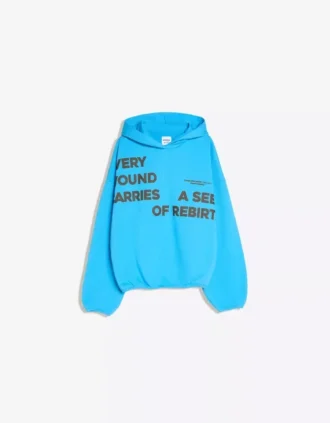 Desenli Kapüşonlu Sweatshirt – Sweatshirtler ve Kapüşonlular