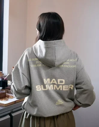 Desenli Kapüşonlu Sweatshirt – Sweatshirtler ve Kapüşonlular