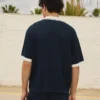 Desenli Kısa Kollu Polo Gömlek – T-shirtler ve Polo Yaka Tişörtler – Erkek