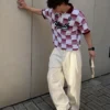 Desenli Kısa Kollu Polo Gömlek – T-shirtler ve Polo Yaka Tişörtler – Erkek