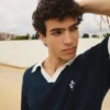 Desenli Kısa Kollu Polo Gömlek – T-shirtler ve Polo Yaka Tişörtler – Erkek
