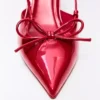 Detaylı Slingback Topuklu Ayakkabı – Topuklu Ayakkabılar