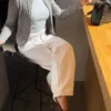 Düşük Bel Bol Barrel Kot Pantolonlar