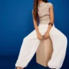 Düşük Bel Geniş Balon Fit Kot Pantolon