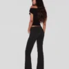 Düşük Bel Geniş Paça Pantolonlar