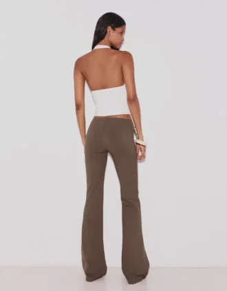 Düşük Bel Geniş Paça Pantolonlar