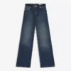 Düşük Bel Straight Paça Kot Pantolonlar
