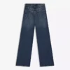 Düşük Bel Straight Paça Kot Pantolonlar
