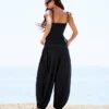 Eşarplı Geniş Paça Pantolon