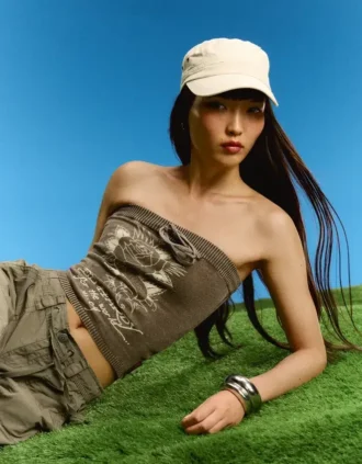Ed Hardy X Bershka Bandeau Üst