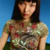 Ed Hardy X Bershka Kısa Kollu Baskılı T-Shirt