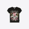 Ed Hardy X Bershka Kısa Kollu Baskılı T-Shirt