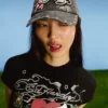 Ed Hardy X Bershka İşlemeli Şapka