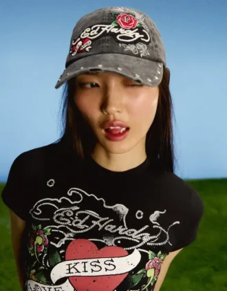 Ed Hardy X Bershka İşlemeli Şapka