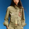 Ed Hardy X Bershka İşlemeli Ceket