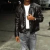 Faux Leather Ceket