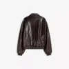 Faux Leather Ceket
