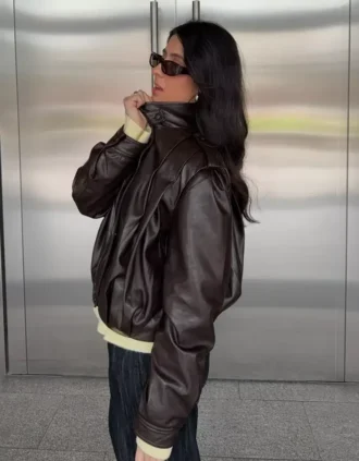 Faux Leather Pileli Ceket – Ceketler ve Trençkotlar
