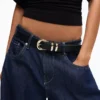 Faux Leather Tokalı Kemer – Aksesuarlar