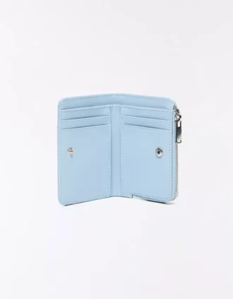 Faux Leather Varnişli Deri Bozuk Para Cüzdanı