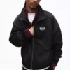 Fermuarlı Baskılı Sweatshirt – Sweatshirtler ve Kapüşonlular – Erkek