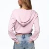 Fermuarlı Kapüşonlu Sweatshirt
