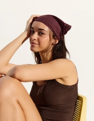 Fırfırlı Kürk Bandana