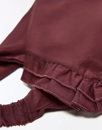 Fırfırlı Kürk Bandana