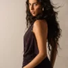 Halter Yaka Midi Elbise