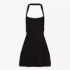 Halter Yaka Mini Elbise