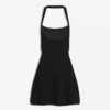 Halter Yaka Mini Elbise