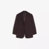 Çift Düğmeli Çizgili Blazer – Ceketler ve Trençkotlar