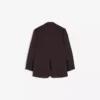 Çift Düğmeli Çizgili Blazer – Ceketler ve Trençkotlar