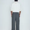 Çift pensli süper baggy pantolonlar