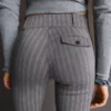 Kapağı olan geniş paça bengalin pantolonlar