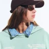 Kapüşonlu Baskılı Sweatshirt