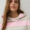 Kapüşonlu Baskılı Sweatshirt