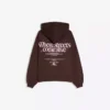 Kapüşonlu Baskılı Sweatshirt