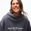 Kapüşonlu Baskılı Sweatshirt – Üst Giyim ve Bodyler