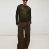 Kareli Jogger Pantolonlar