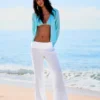Katlı Bel Detaylı Pantolonlar – Pantolonlar