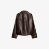 Kemerli Faux Leather Bomber Ceket – Ceketler ve Trençkotlar