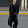 Kemerli Tailored Barrel Pantolonlar – Pantolonlar
