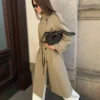 Kemerli Uzun Trençkot – Ceketler ve Trençkotlar
