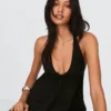 Keten Karışımlı Halter Yelek – #Bershkastyle – Kadın