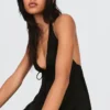 Keten Karışımlı Halter Yelek – #Bershkastyle – Kadın