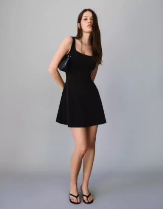 Külotlu Etekli Elbise