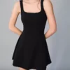 Külotlu Etekli Elbise