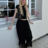 Kısa, Düşük Kasık Dantel Pantolon – #Bershkastyle – Kadın