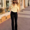 Kısa Kollu Asimetrik T-Shirt